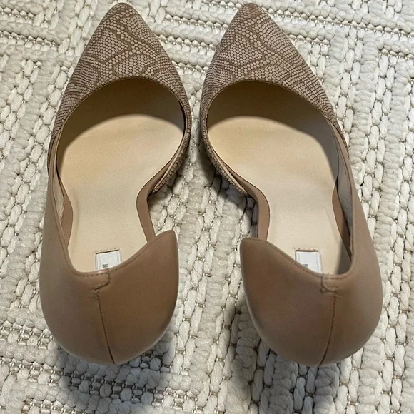 Cole Haan Snakeskin Tan Heels - Picture 3 of 6